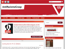 Tablet Screenshot of antiracismegroep.nl